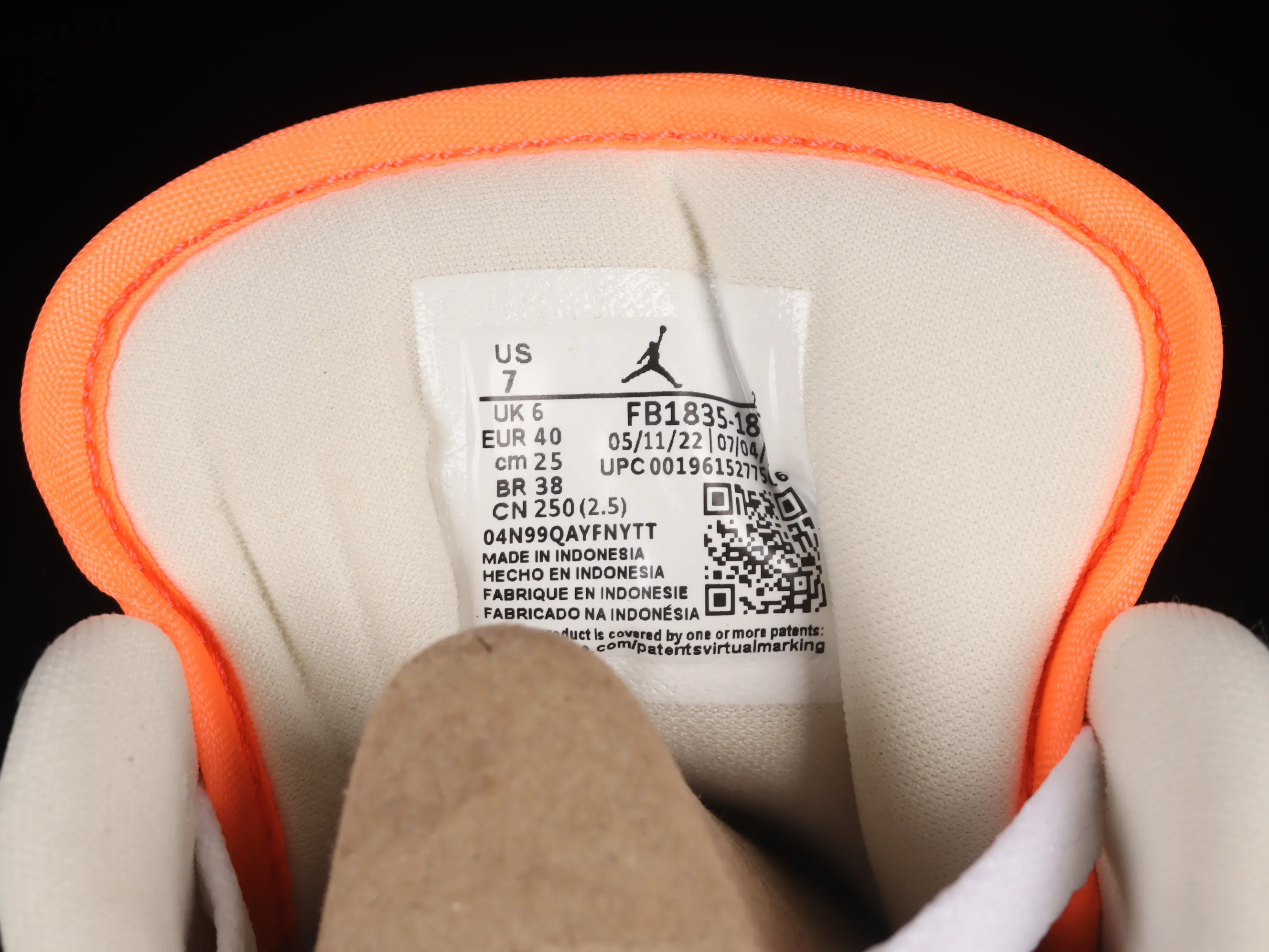All categories Air Jordan Jordan series basketball shoes Air Jordan 1 Low Air Jordan 1 Low AJ1 Joe 1 patent leather color matching Retro culture and leisure sports sneakers FB1835-181